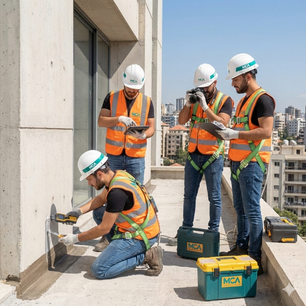 MCA Ventures Engineering Team on Site