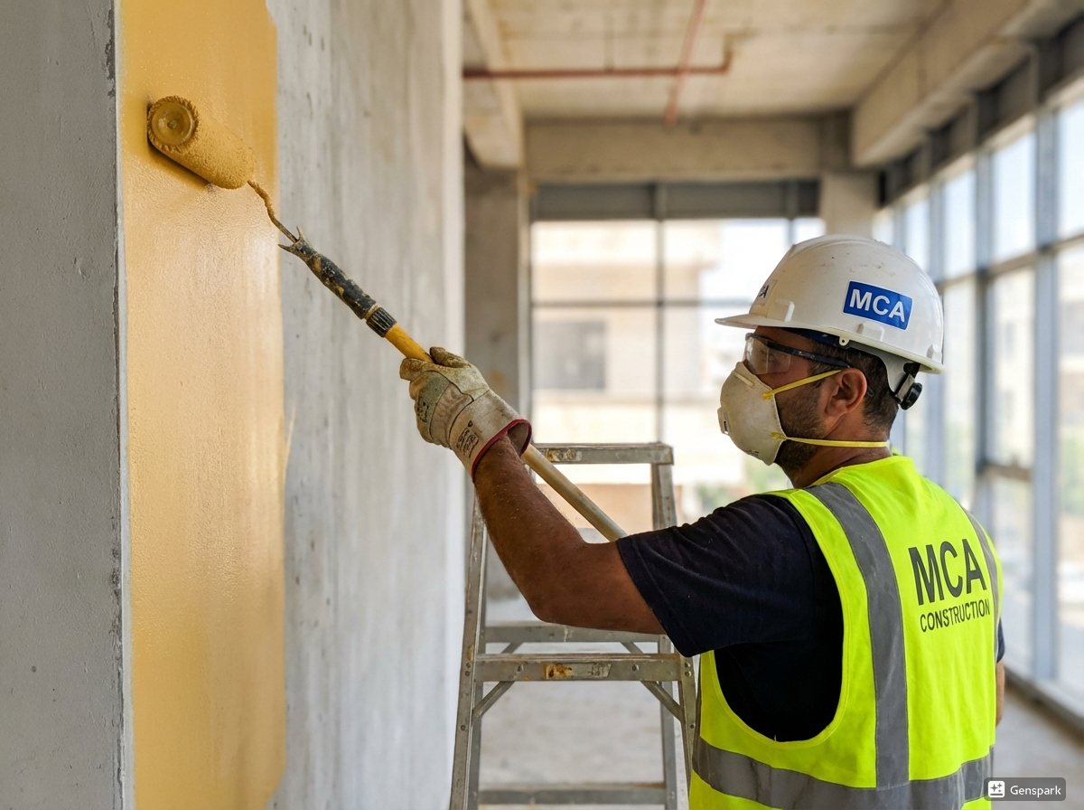 أعمال دهانات وتشطيب MCA